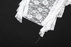 ISABEAU™ - Lace Ruffle High Waist Dress